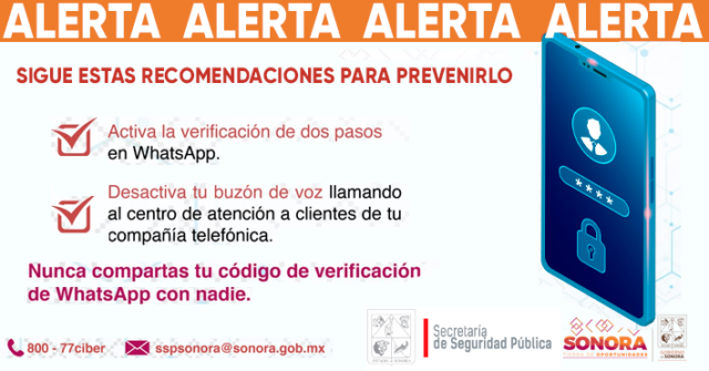 Unidad Cibernética emite recomendaciones para prevenir hackeo de Whatsapp