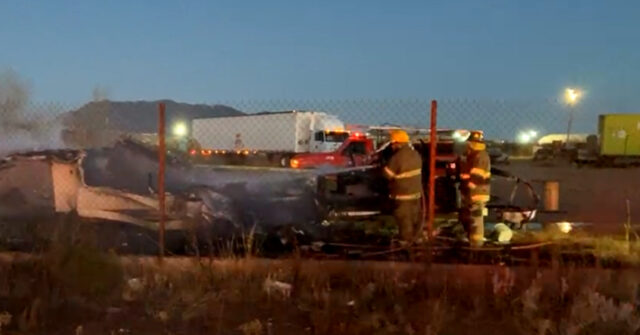 Velador muere calcinado al incendiarse la casa rodante donde dormía en Cananea