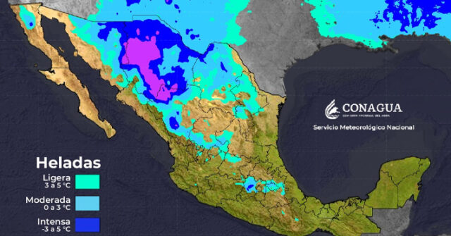 Pronostican el ingreso del Frente Frío 24 que afectará en Sonora