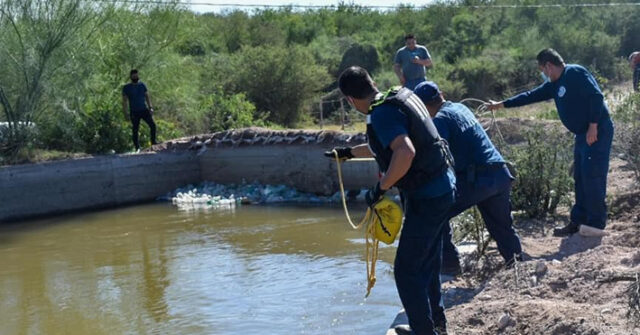 Encuentra a un hombre ahogado en el canal Las Pilas de Navojoa