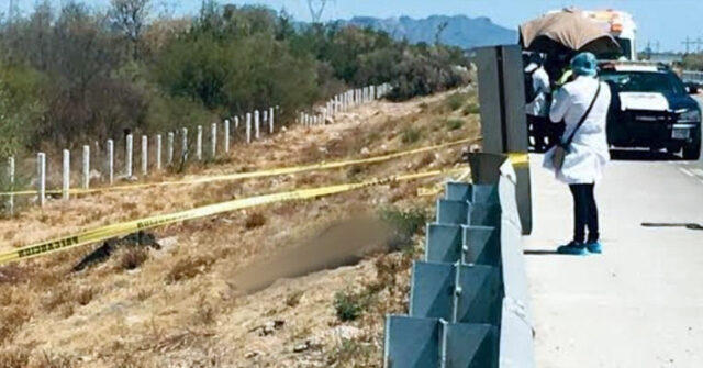 Localizan cuerpo en estado de putrefacción en la carretera libramiento Guaymas-Hermosillo