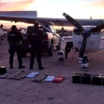 Aseguran otra avioneta cargada con drogas en Puerto Peñasco