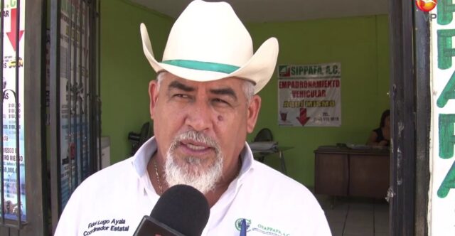 Fidel Lugo Ayala, dirigente de una “Pafa”.