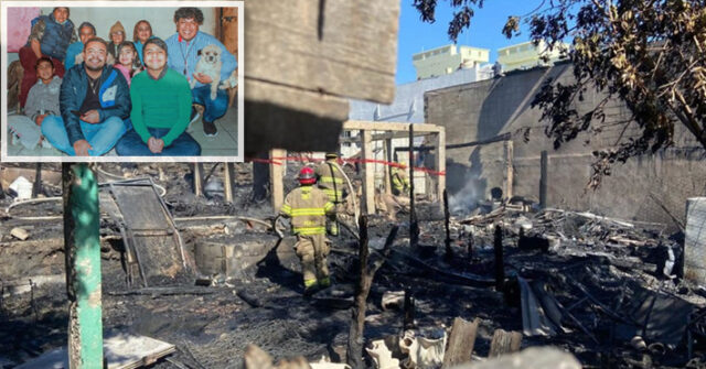 Muere ocho integrantes de una familia al incendiarse su vivienda de la colonia Tecolote