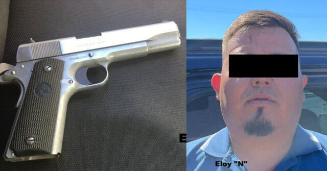 Capturan a un hombre con una pistola fajada en la cintura en Hermosillo