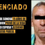 Sentencian  75 años de cárcel por el feminicidio de su ex esposa en Cajeme