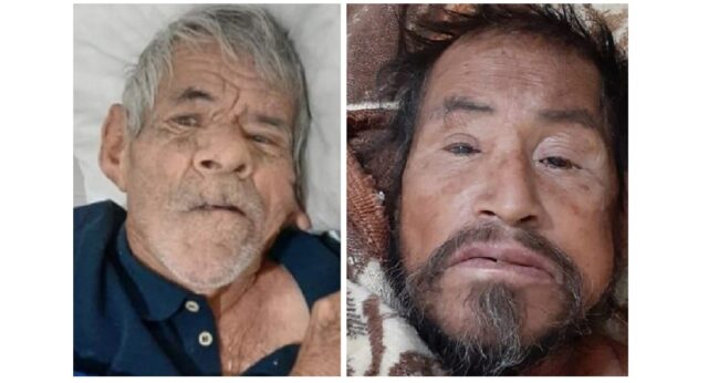 Don Ernesto Carrasco Pérez, de 73 años, y Álvaro Herrera Rodríguez, de 68 años de edad, abandonados en Hospital General.