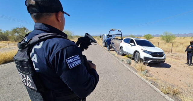 Recupera Policía Estatal vehículos robados en operativo Pitiquito