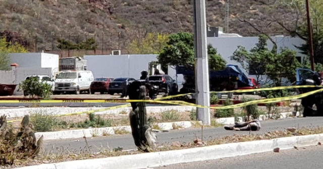 Sicarios ejecutan a un hombre en el sector Guaymas Norte