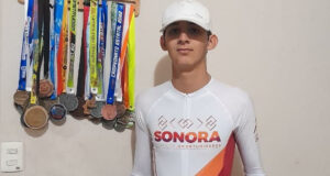 Representará joven guaymense a Sonora en ciclismo nacional