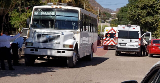 Muere niño de 8 años al ser arrollado por un camión de pasajeros en la colonia Las Palmas
