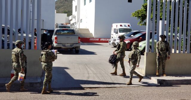 En el área de urgencias del Hospital General de Guaymas fueron recibidos dos heridos del Valle de Empalme.