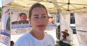 Cinthya Maritza Gutiérrez Medina, presidenta del colectivo “Guerreras Buscadoras de Sonora”.