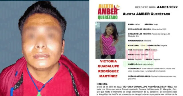 Detienen a presunto feminicida de la niña Victoria Guadalupe