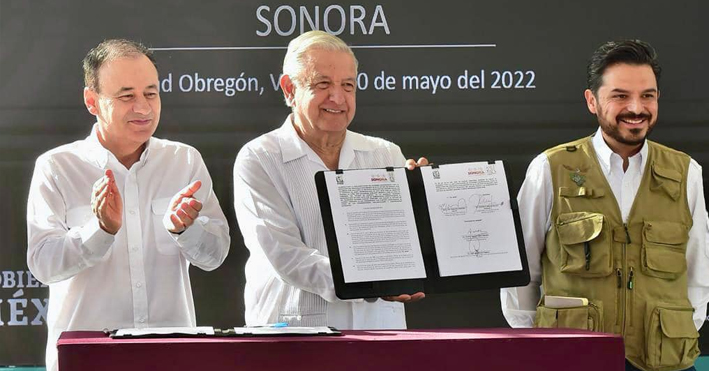 AMLO anuncia la construcción de tres nuevos hospitales en Sonora