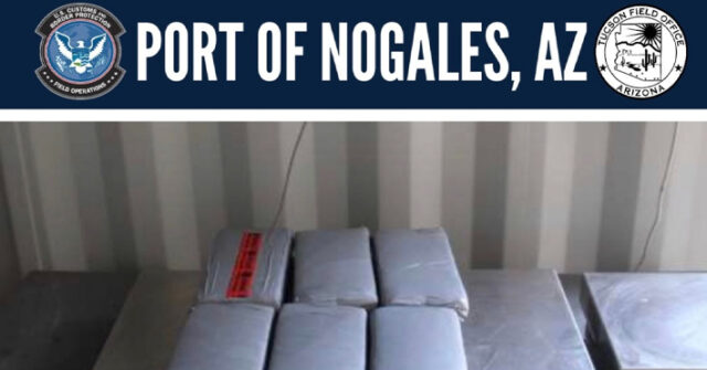 Detienen a mujer que intentaba cruzar la frontera con cocaína en Nogales