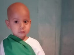 Solicitan ayuda para salvar la vida de niño guaymense que padece cáncer