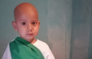 Solicitan ayuda para salvar la vida de niño guaymense que padece cáncer