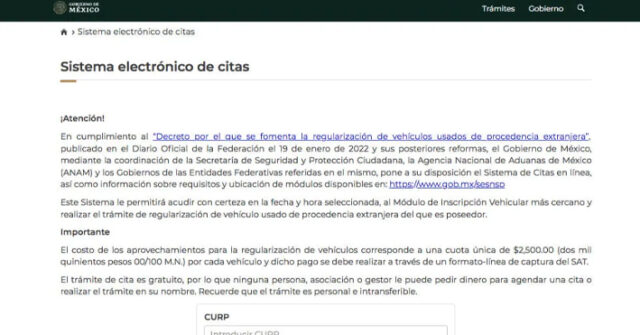Detectan sitio web falso de citas para regularización de vehículos chuecos en Sonora
