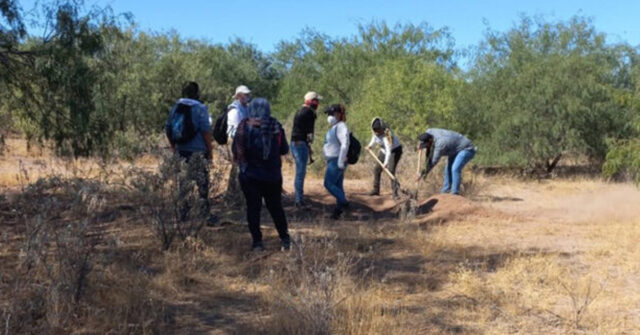 Colectivo de buscadoras encuentran cadáver semienterrado al Norte de Guaymas