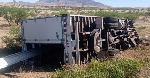 Muere hombre en brutal accidente en el tramo carretero Cananea - Agua Prieta.