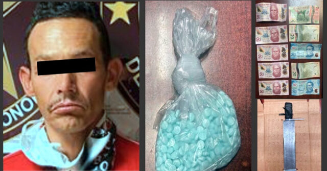 Detienen con más de 300 pastillas de fentanilo a padre de bebé intoxicado con droga.