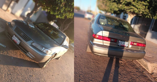 Ladrones desaparecen otro vehículo del estacionamiento del Cinemex Guaymas