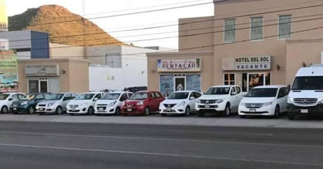 Delincuentes asalta comercio "Renta Car" y se llevan 120 mil pesos en Guaymas