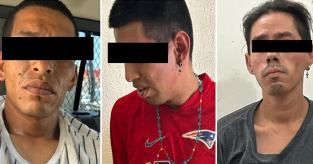 Detienen a tres presuntos sicarios tras persecución en el sector Guaymas Norte