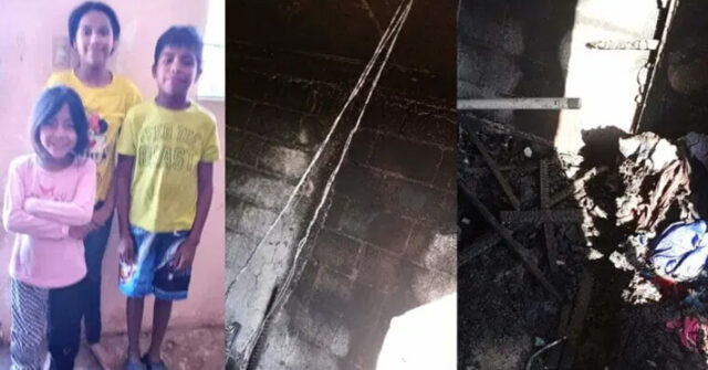 Familia pierde todo al incendiarse su vivienda en la colonia Colosio.