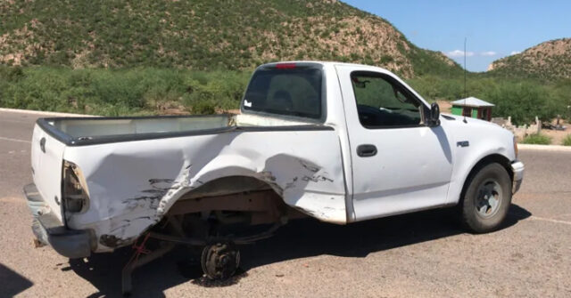 Aparatoso accidente deja seis heridos en libramiento Federal Guaymas - Ciudad Obregón