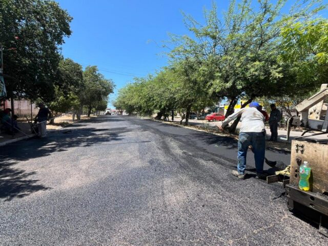 Concluye Gobierno de Empalme recarpeteo y pavimentación de tres tramos de la calle Teresita Guevara