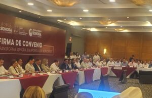 Reconoce Luis Fuentes Aguilar liderazgo de Alfonso Durazo Montaño en firma de convenio con Cecop Reconoce Luis Fuentes Aguilar liderazgo de Alfonso Durazo Montaño en firma de convenio con Cecop