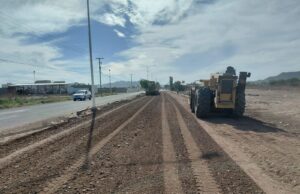 Inicia pavimentación en bulevar Héroe de Nacozari en Empalme Inicia pavimentación en bulevar Héroe de Nacozari en Empalme