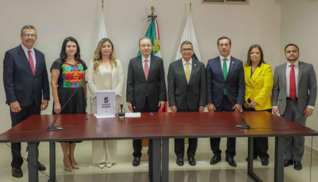 Recibe Congreso de Sonora Quinto Informe de Gobierno de Alfonso Durazo