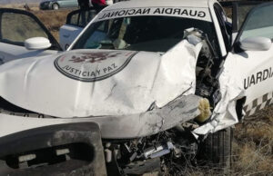 Elemento de la Guardia Nacional resulta herido al sufrir accidente en carretera Cananea-Agua Prieta Elemento de la Guardia Nacional resulta herido al sufrir accidente en carretera Cananea-Agua Prieta