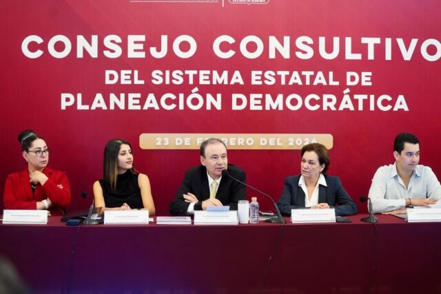 Gobernador Durazo alinea Plan Estatal con Plan Nacional de Desarrollo para reforzar proyectos clave en Sonora.