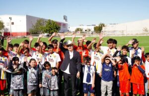 Gobernador Durazo promueve talento de futuras promesas deportivas con “Mundialito Escolar” rumbo al mundial 2026 Gobernador Durazo promueve talento de futuras promesas deportivas con “Mundialito Escolar” rumbo al mundial 2026