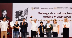 Durazo y Sheinbaum hacen realidad la regularización patrimonial en Sonora con entrega de más de 39 mil escrituras Durazo y Sheinbaum hacen realidad la regularización patrimonial en Sonora con entrega de más de 39 mil escrituras