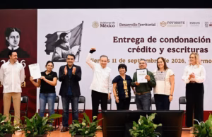 Durazo y Sheinbaum hacen realidad la regularización patrimonial en Sonora con entrega de más de 39 mil escrituras Durazo y Sheinbaum hacen realidad la regularización patrimonial en Sonora con entrega de más de 39 mil escrituras