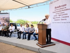 Durazo y Sheinbaum mejoran conectividad en el norte de Sonora con rehabilitación de carreteras Durazo y Sheinbaum mejoran conectividad en el norte de Sonora con rehabilitación de carreteras