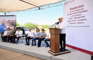Durazo y Sheinbaum mejoran conectividad en el norte de Sonora con rehabilitación de carreteras Durazo y Sheinbaum mejoran conectividad en el norte de Sonora con rehabilitación de carreteras