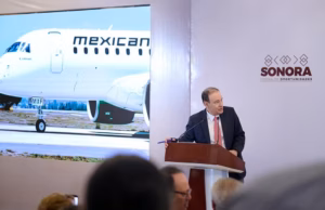 Gobernador Durazo trae a Sonora nueva ruta de Mexicana con respaldo de presidenta Sheinbaum Gobernador Durazo trae a Sonora nueva ruta de Mexicana con respaldo de presidenta Sheinbaum