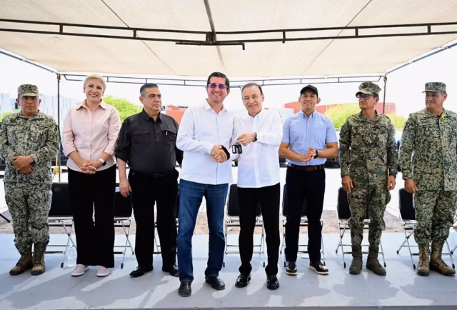 Gobernador Durazo fortalece instituciones de seguridad con entrega de 73 nuevas unidades