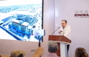 Durazo y Sheinbaum amplían infraestructura hospitalaria con anuncio de nuevo hospital del IMSS en Guaymas Durazo y Sheinbaum amplían infraestructura hospitalaria con anuncio de nuevo hospital del IMSS en Guaymas
