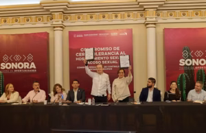Crea Gobernador Durazo mecanismo de cero tolerancia al hostigamiento y acoso sexual laboral