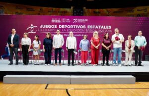Gobernador Durazo impulsa a futuras promesas del deporte con arranque de Juegos Estatales de Educación Básica Gobernador Durazo impulsa a futuras promesas del deporte con arranque de Juegos Estatales de Educación Básica