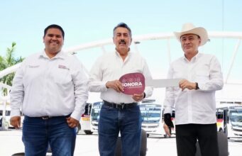 Gobernador Durazo refuerza transporte y salud en Cajeme con nuevos camiones y arranque de Semana Nacional de Vacunación Gobernador Durazo refuerza transporte y salud en Cajeme con nuevos camiones y arranque de Semana Nacional de Vacunación