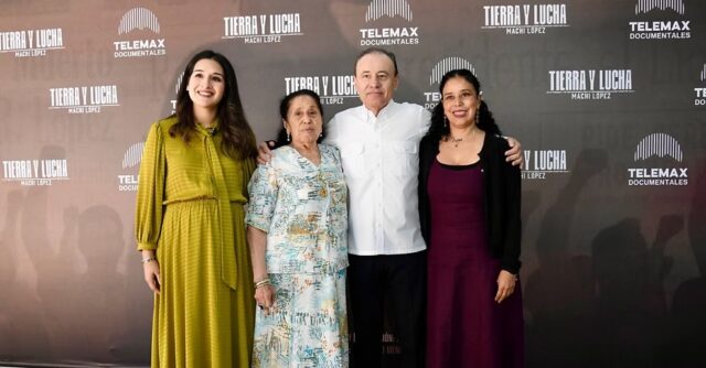 Relanza Gobernador Durazo nueva etapa de Telemax con estreno de “Tierra y Lucha: Machi López”