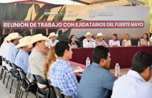 Gobernador Durazo respalda al Fuerte Mayo y asegura agua para el campo Gobernador Durazo respalda al Fuerte Mayo y asegura agua para el campo
